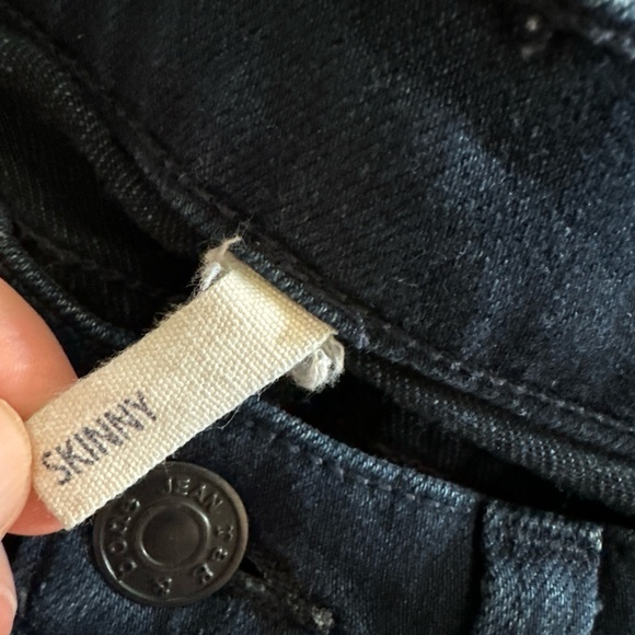 Rag & Bone Womens Ankle Skinny Distressed Jeans Blue Size 24 - Picture 4 of 10